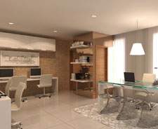 Sala de 35,6 m² mobiliada